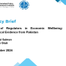 Role of Regulators in Economic Wellbeing: Empirical Evidence from Pakistan